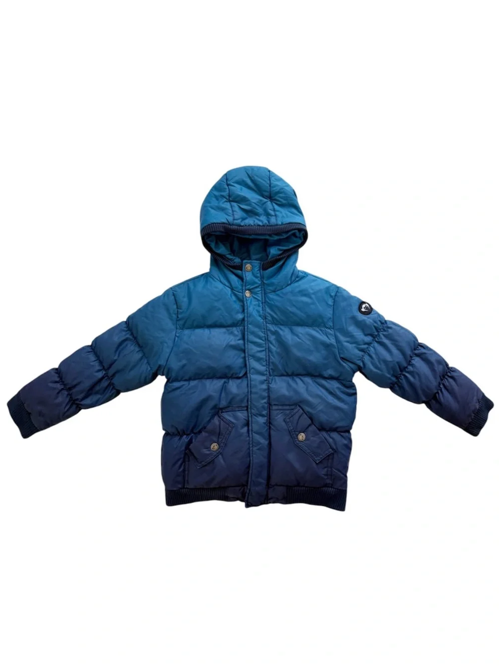 Appaman Blue Ombré Down Puffy Coat Size 6